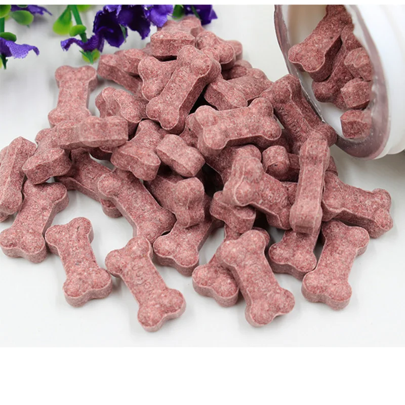 Tabletas de calcio para perros, pastillas de calcio para fortalecer los huesos, para cachorros de mascotas, Teddy Golden Retriever, 180g-1