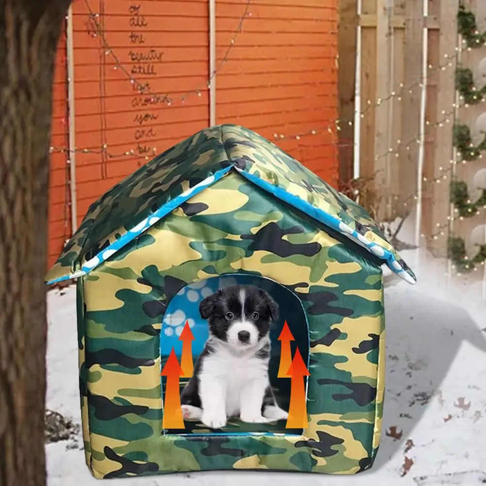 Уличный домик для домашних животных водонепроницаемый утолщенный кошачьего