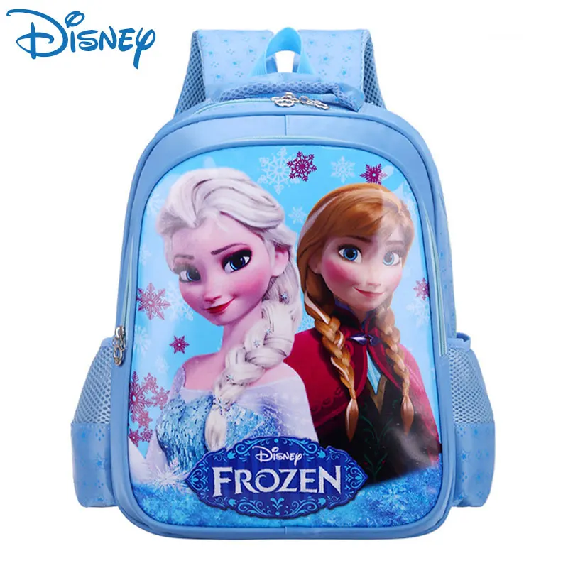 Детский рюкзак Disney для детского сада, водонепроницаемая школьная сумка для девочек «Холодное сердце», Эльза, Анна, милый мультяшный ранец