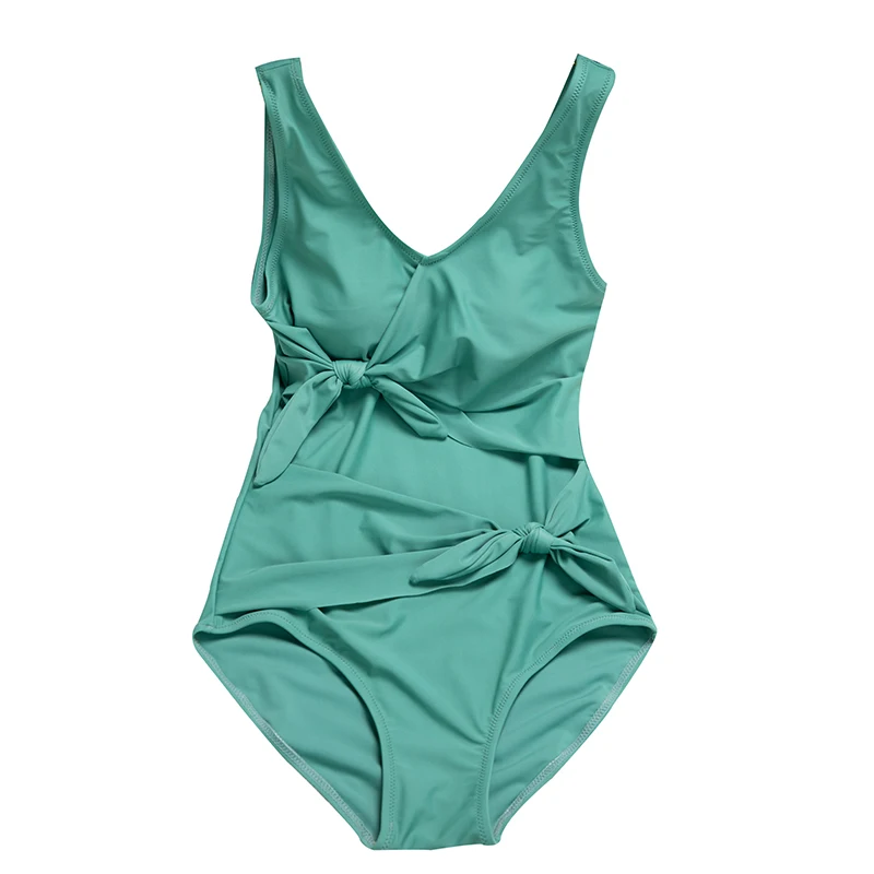 Woman's Fashion One Piece Swimsuit Sexy Solid Color Small Chest Gather Swimwear Tummy Control Slimming Open Back Beachwear |