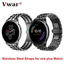Classic Metal Stainless Steel Wrist Band For Oneplus Watch Strap One plus Smartwatch Watchband Bracelet Replaceable Belt straps