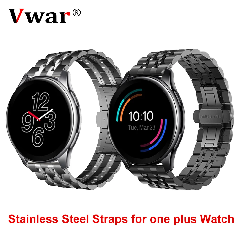 Классический металлический браслет из нержавеющей стали для Oneplus Watch ремешок One