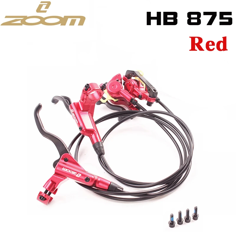 ZOOM HB-875,, режим, комплект гидравлического тормоза для велосипеда, 800/1400 мм, MTB, для велосипеда, масло, давление, дисковый тормоз, комплект, передние и задние части велосипеда