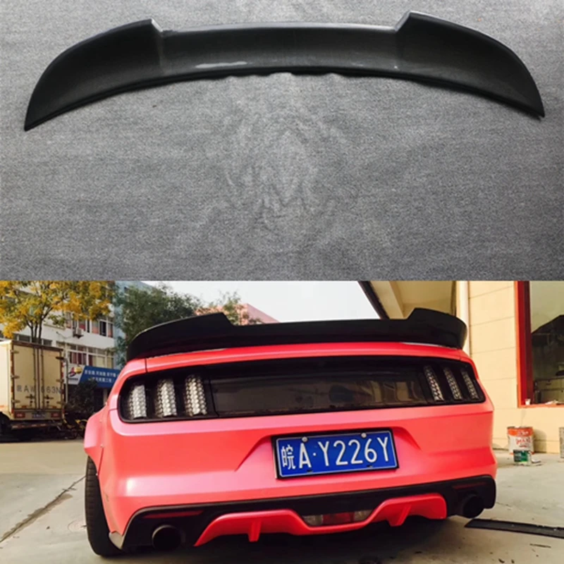 Задний спойлер для багажника из углеродного волокна Mustang крыло Ford 2015 2016 2017