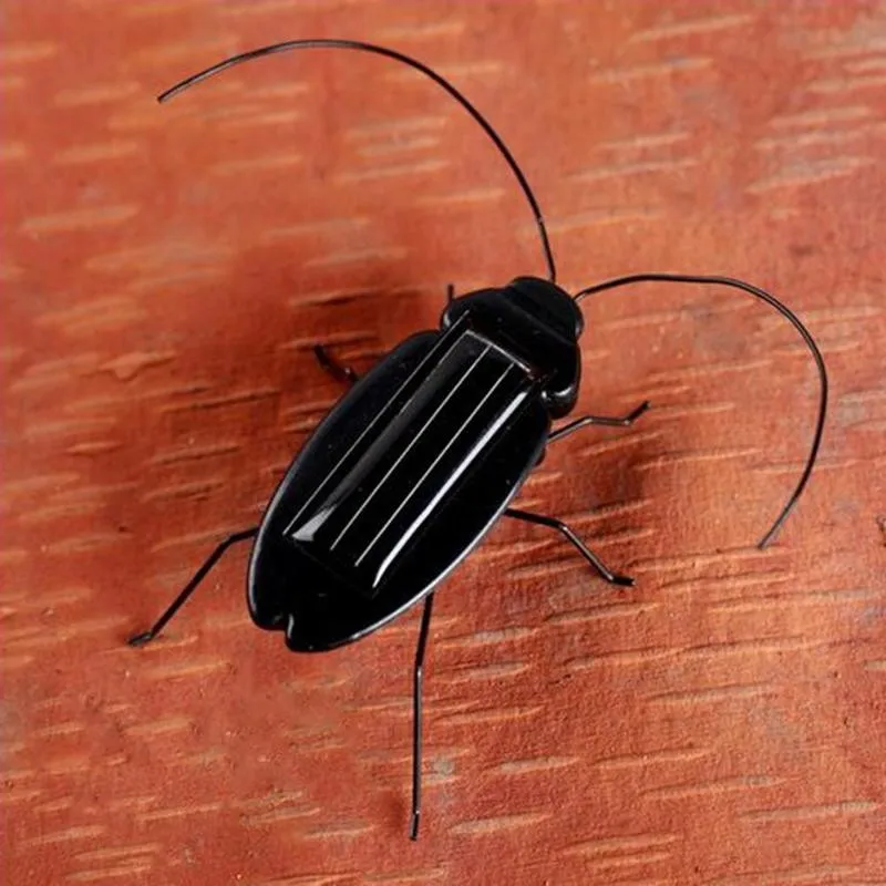 

Solar Cockroach Simulation Toy Solar Powered Toy Gadget Joke Play Trick Gift Toy Science Gifts Educational Toy P6R7