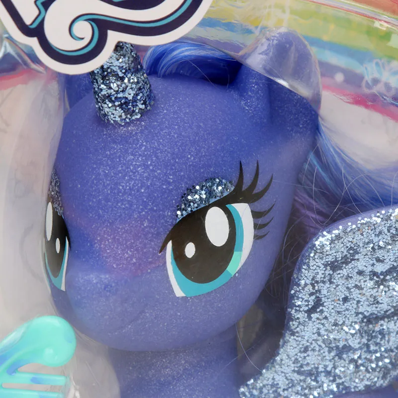 15 см игрушки My Little Pony королевская принцесса Луна Принцесса Селестия блестки ПВХ фигурка Коллекционная модель куклы
