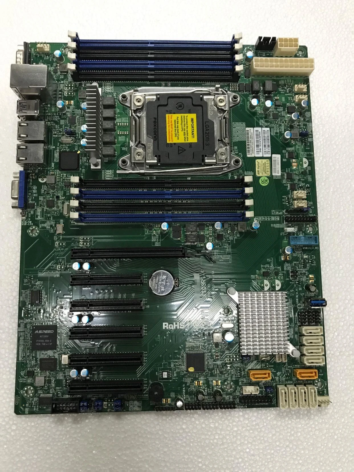 Verkauf Server Workstation Motherboard Für Supermicro X10SRi-F REV 1,01