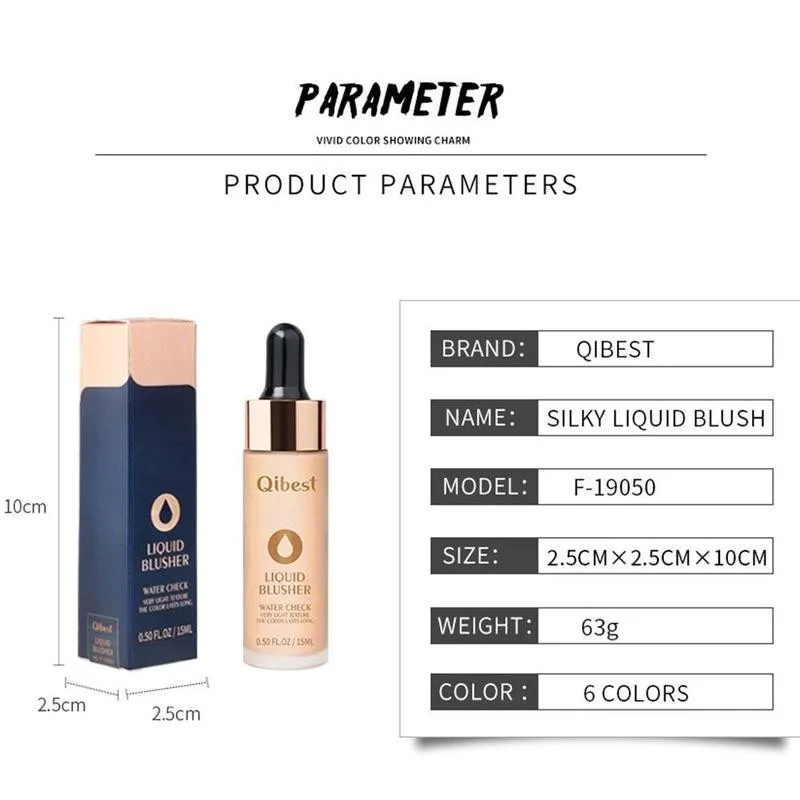 Профессиональная жидкая Румяна для макияжа лица рубор палитра облачная краска