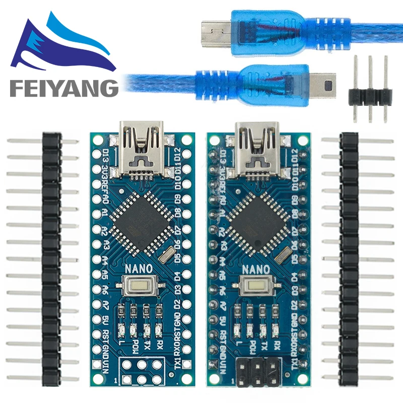 Контроллер Nano 3 0 ATMEGA328P/168P с NRF24L01 для Ardunio совместимый драйвером CH340 10 шт. |