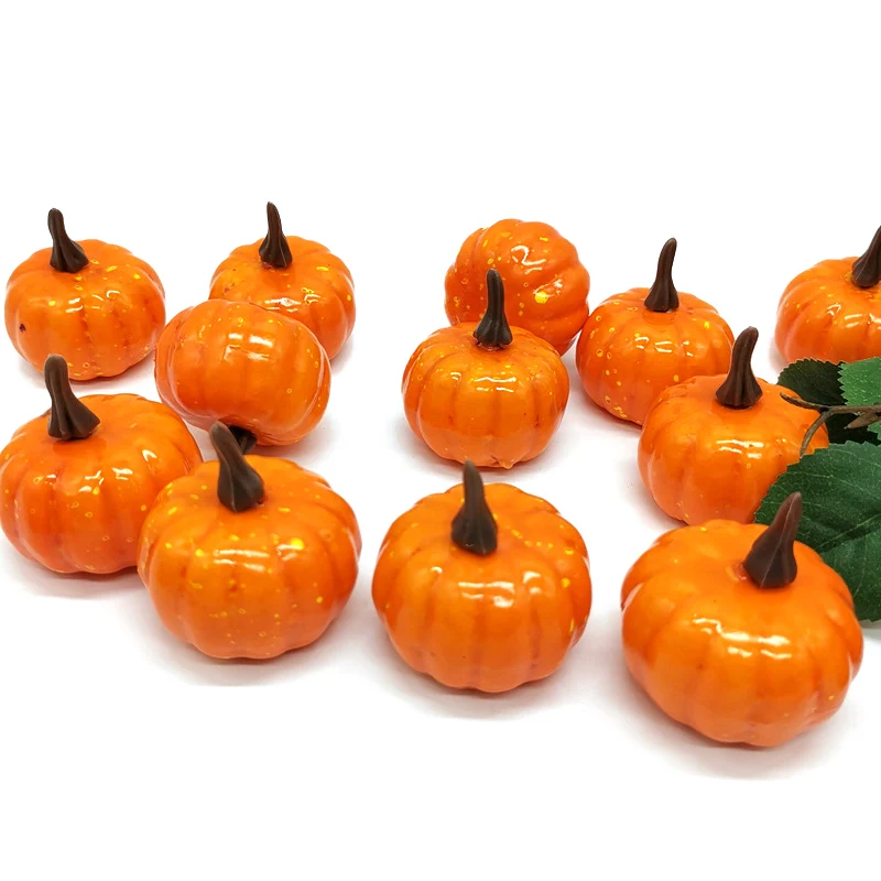 1 шт Хэллоуин декоративные тыквы мини пена имитация фруктов реквизит для