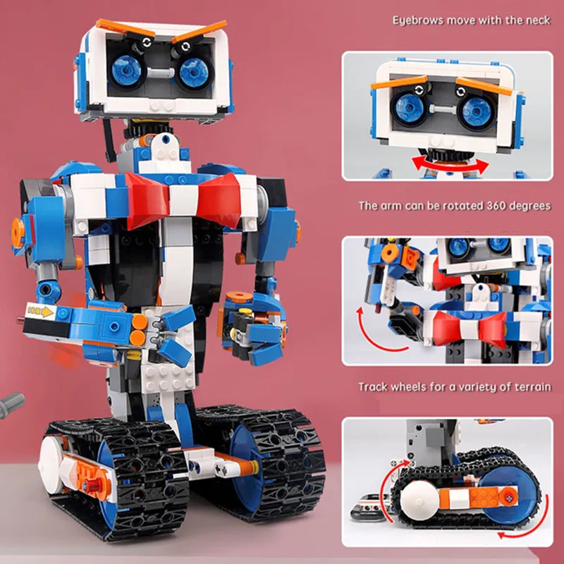 Новый Интеллектуальный программирующий робот Boost Fit Technic Idea WALL E STEM Строительные