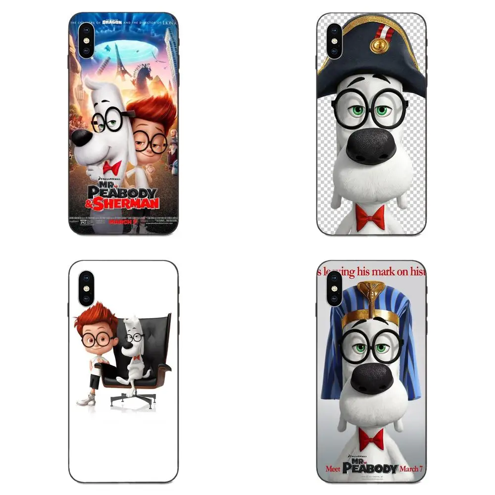 Cute Mr Peabody And Sherman Poster For Huawei nova 2 2S 3i 4 4e 5i Y3 Y5 II Y6 Y7 Y9 Lite Plus Prime Pro 2017 2018 2019 | Мобильные