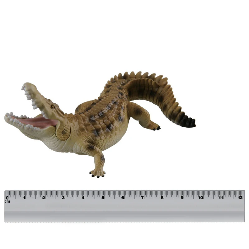 Takara Tomy ANIA Animal Advanture AS 32 морской крокодил дикая фигурка ABS детские развивающие