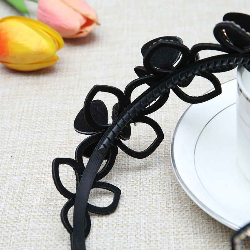 Головной убор с цветком новинка 2020 Женская повязка на голову шелковая резинка