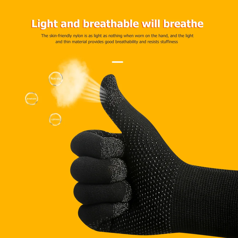 

Motorcycle Gloves Sports Full Finger Unisex Anti Slip Touch Screen Gloves Breathable Sweatproof Knit Thermal Gloves