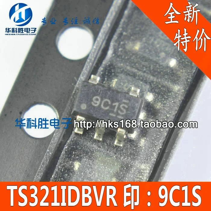 

Бесплатная доставка TS321IDBVR 9C1S чип 5 pin op amp