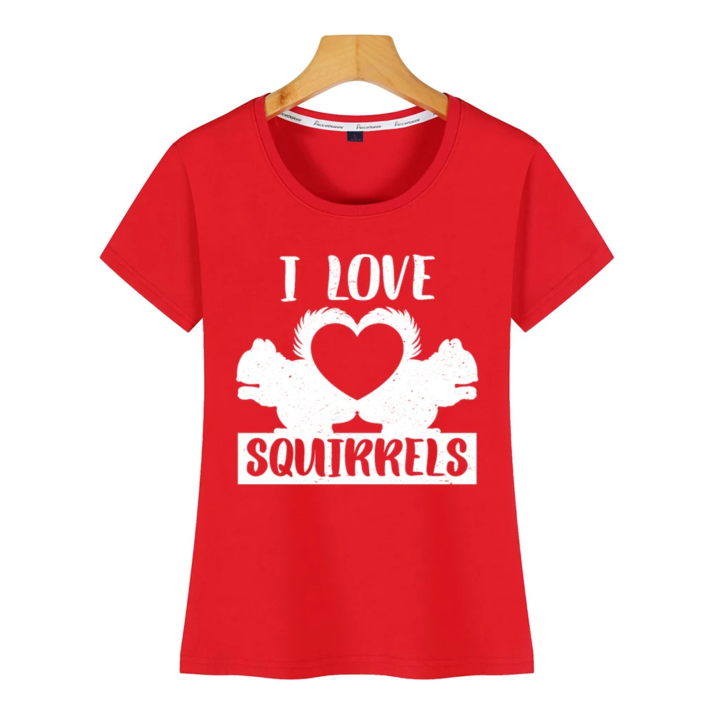 Топы Футболка Для женщин круассан белка восхождение дерево Цитата Забавный
