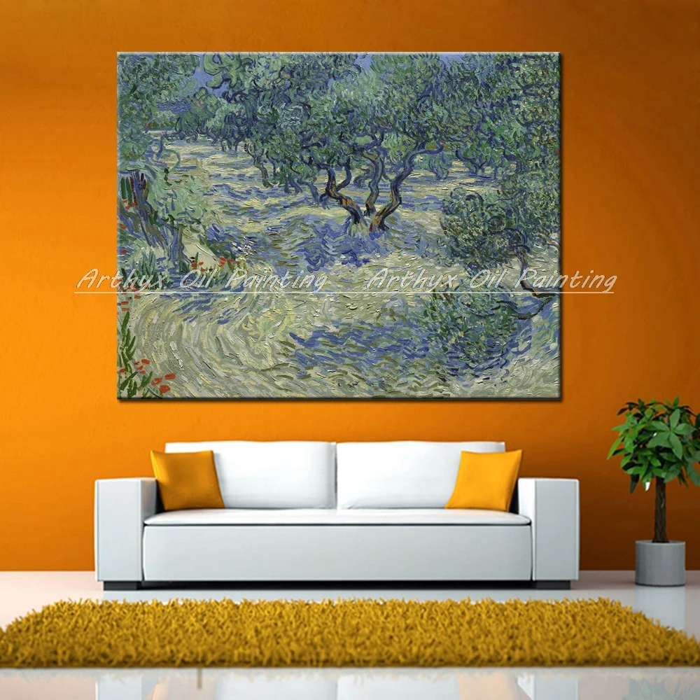 Масляный сад Винсента Ван Гога ручная роспись знаменитая картина маслом на