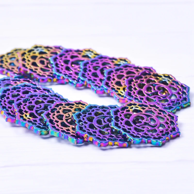 

10pcs Vintage Jewelry OM Charm Pendants For Women Men Cross Charm Fatima Hand DIY Making Accessories Handmade Supplies Wholesale