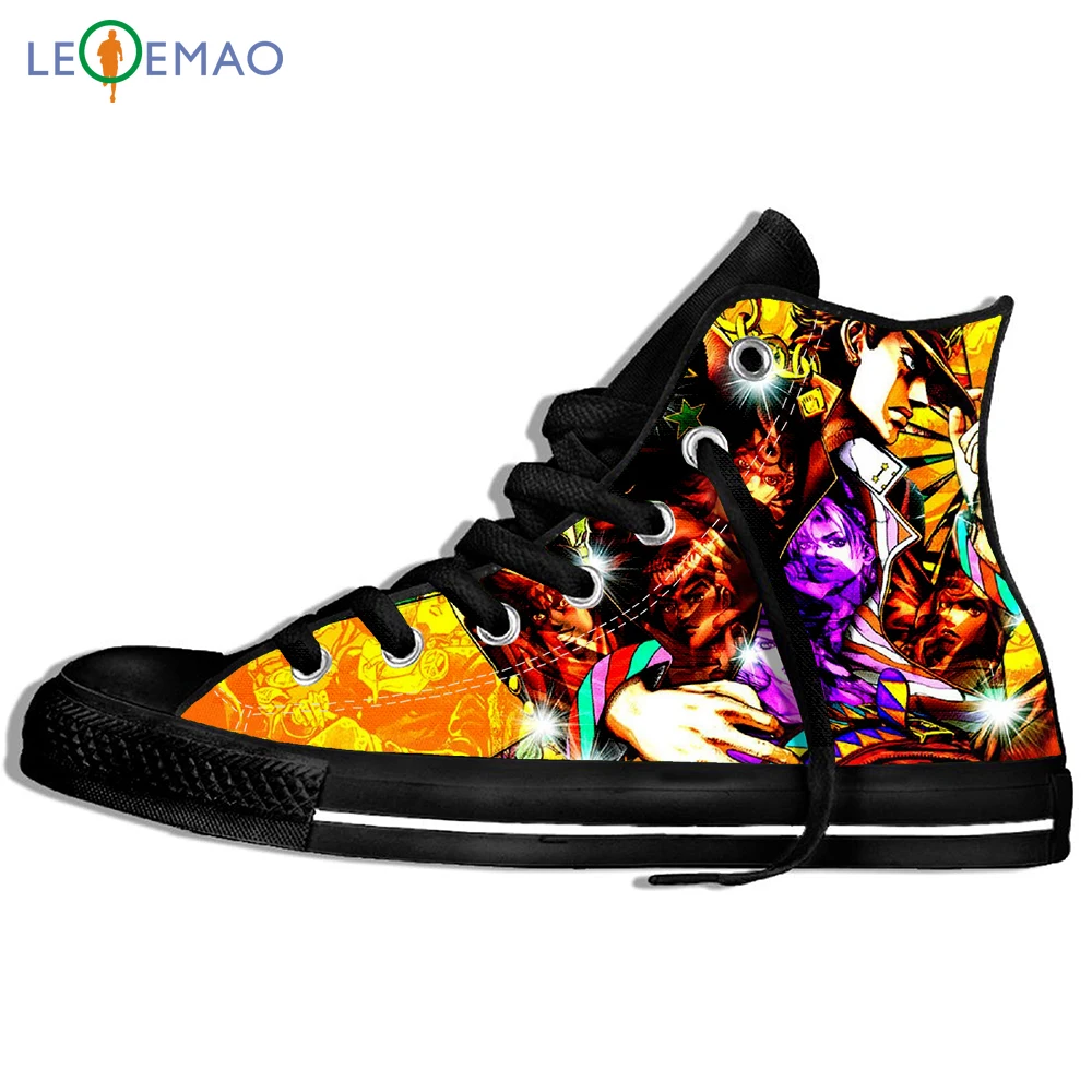 

Outdoor Walking Shoes Fantasy Novels and Adventure Comics Vintage Joestar Joseph OH MY GOD Letter Comfortable Students Sneakers