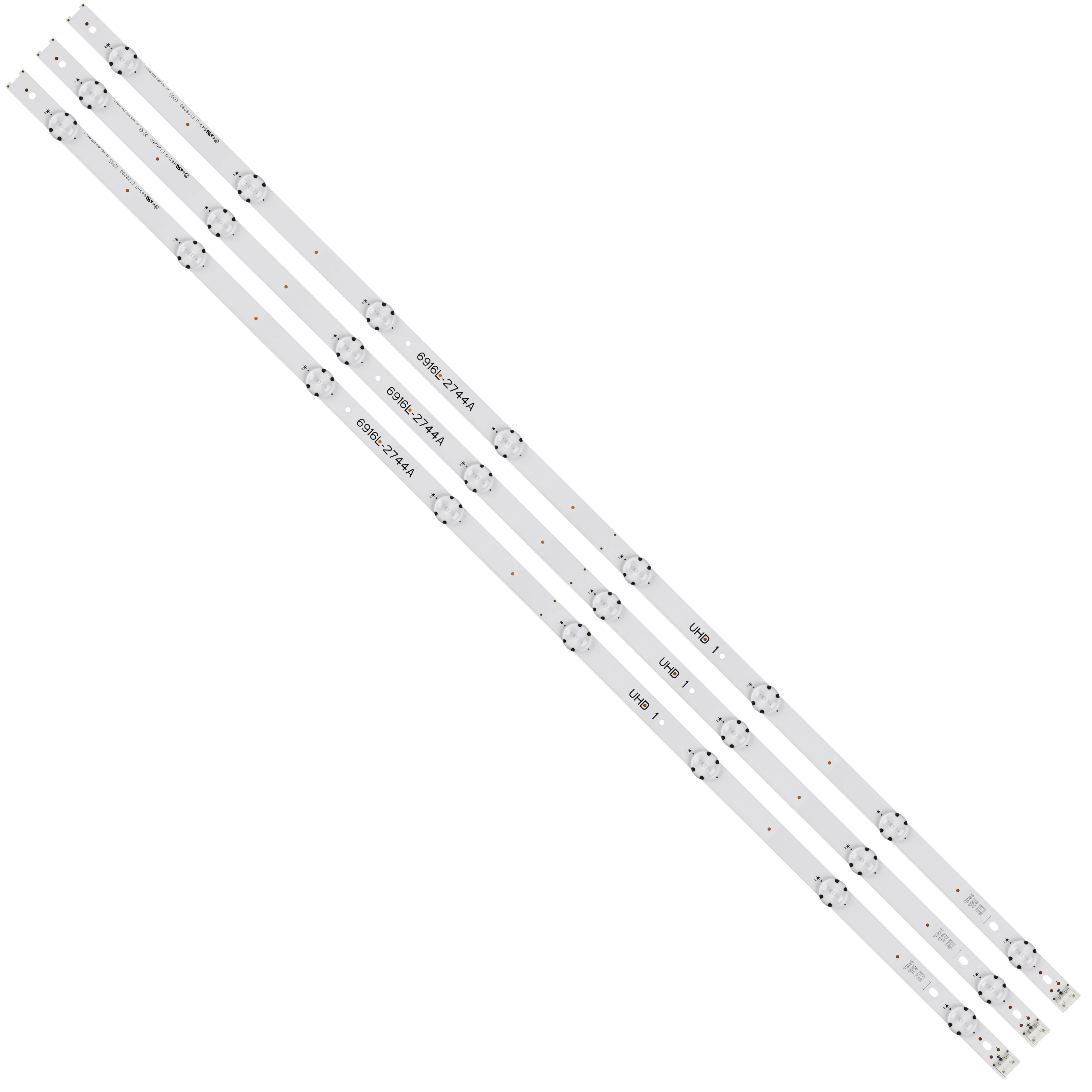 Светодиодная лента для LG 43UH610A 43UH603V 43UH6030 UD 43UH630V LC430DGE FJ M2 43 &quotV16.5 ART3 2744 Rev0.1 6916L 2744A