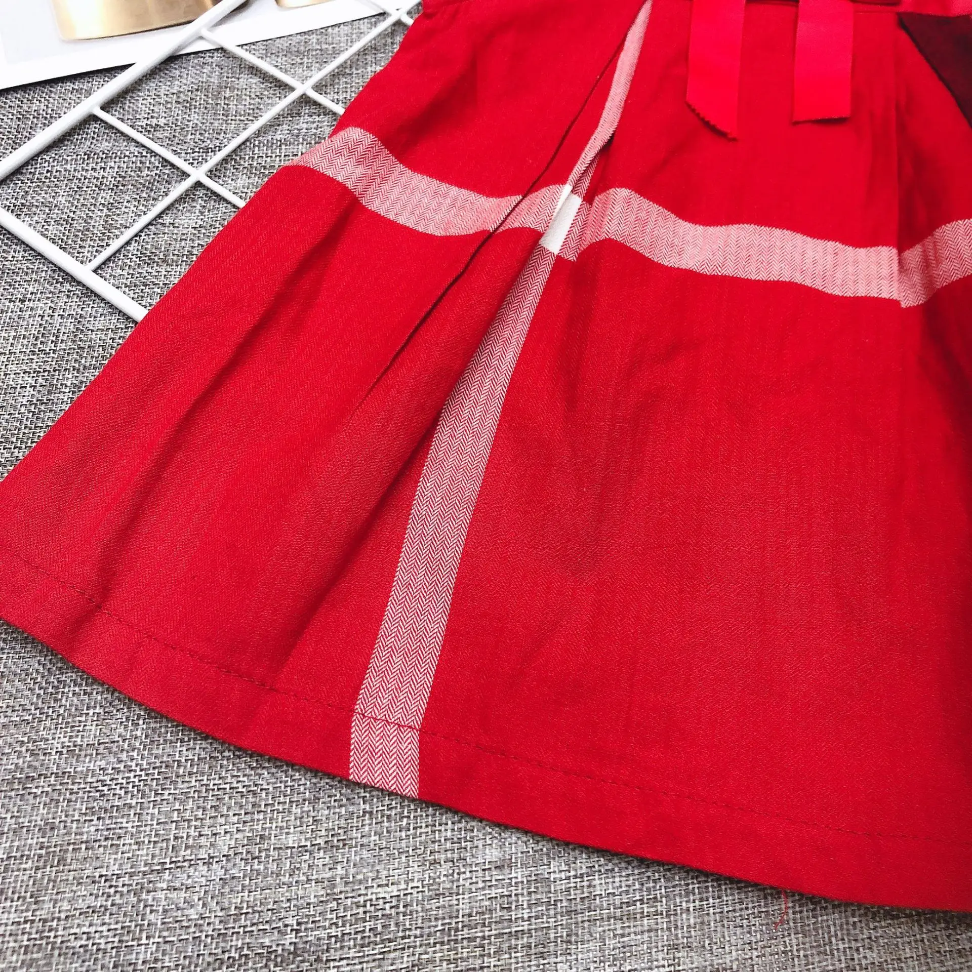 

Girls Dress Children's Luxury Brand New Fashion High Quality Cotton100% Kid Casual Clothes