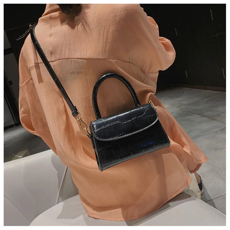 Женская кожаная сумка 2020 модная дизайнерская брендовая Милая полукруглая с