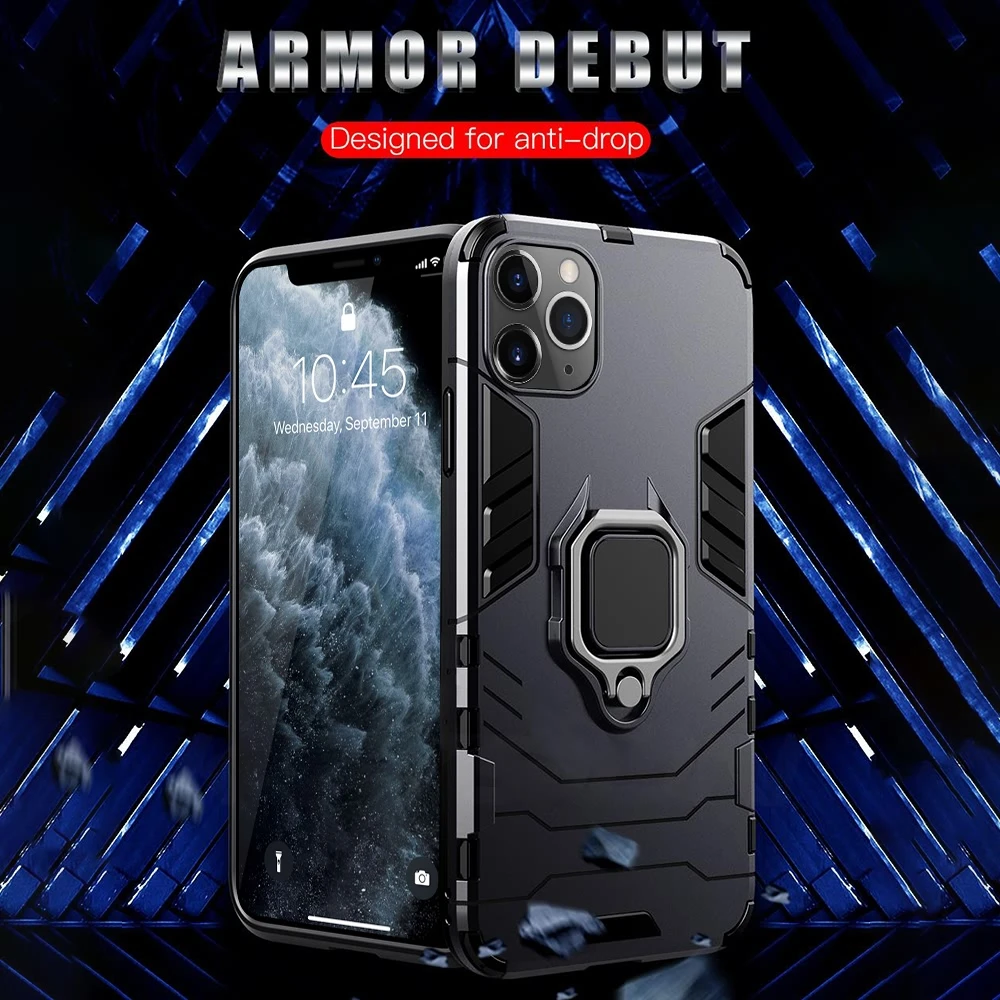 LAPOPNUT 2 в 1 Гибридный армированный Жесткий Чехол для Iphone 11 Pro X Xr Xs Max 7 8 Plus 6 6s 5 5s SE
