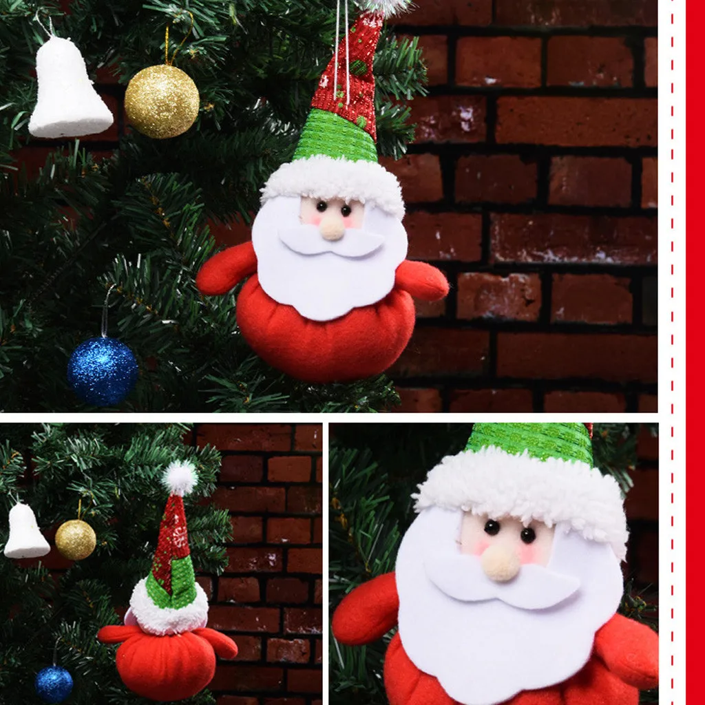 Детская кукла снеговик Рождественская елка кулон декоративная украшения лося