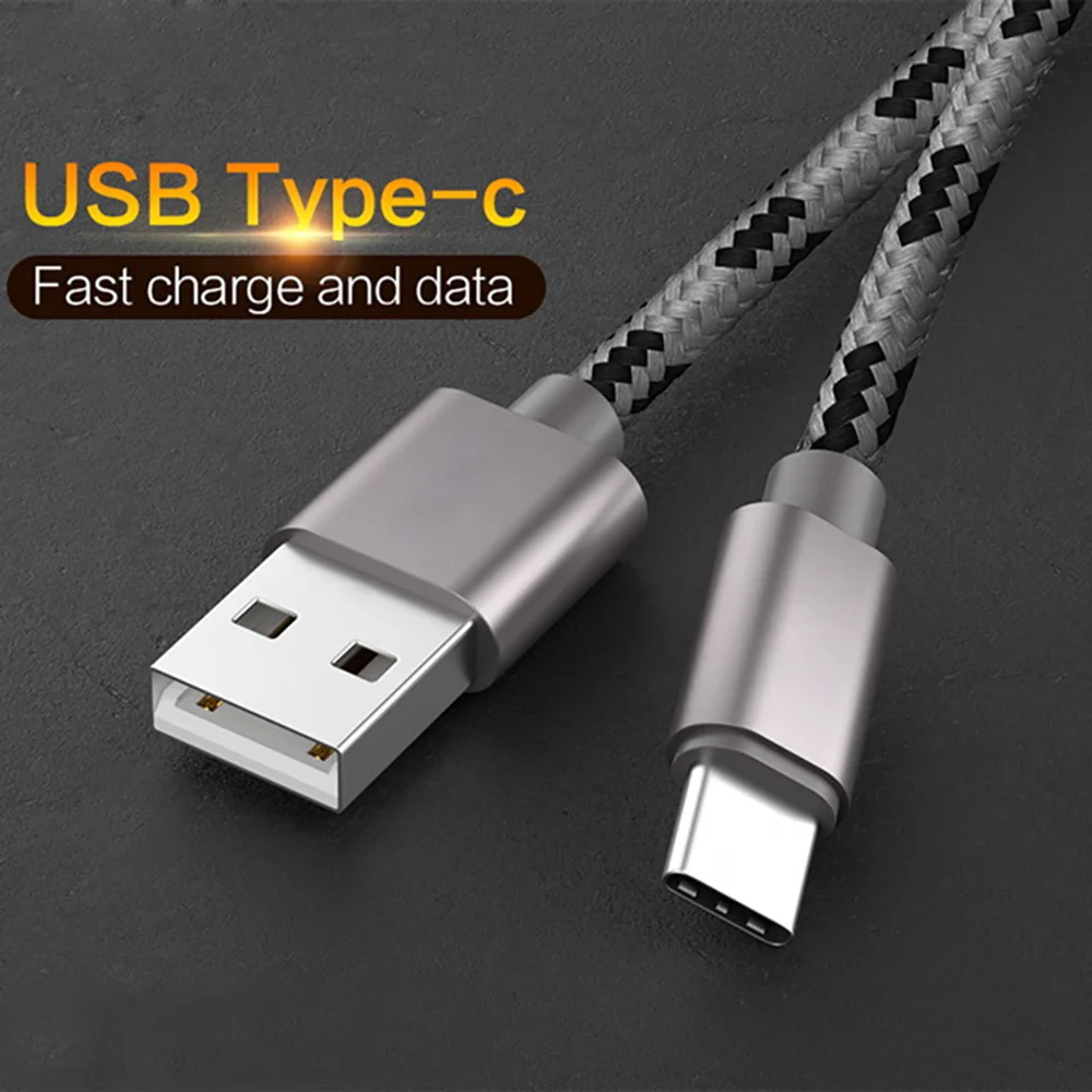 Olnylo usb type C кабель для быстрой зарядки USB samsung S10 S9 S8 xiaomi mi a2 redmi note 7 кабели мобильных