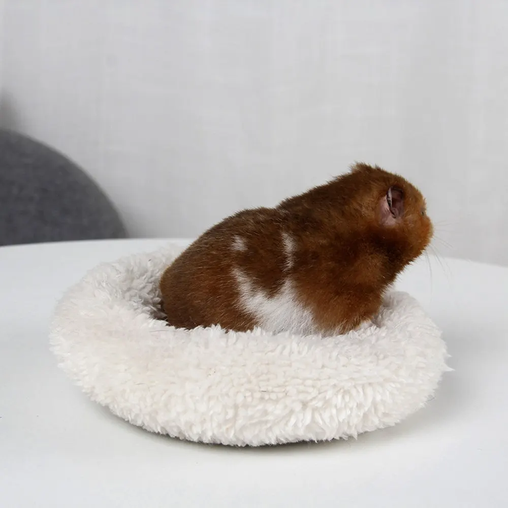 

Small Pets Nest Guinea Pig Hamster Hedgehog Nest Pad Squirrel Chinchilla Rat House Soft Warm Cotton Small Pet Bedding
