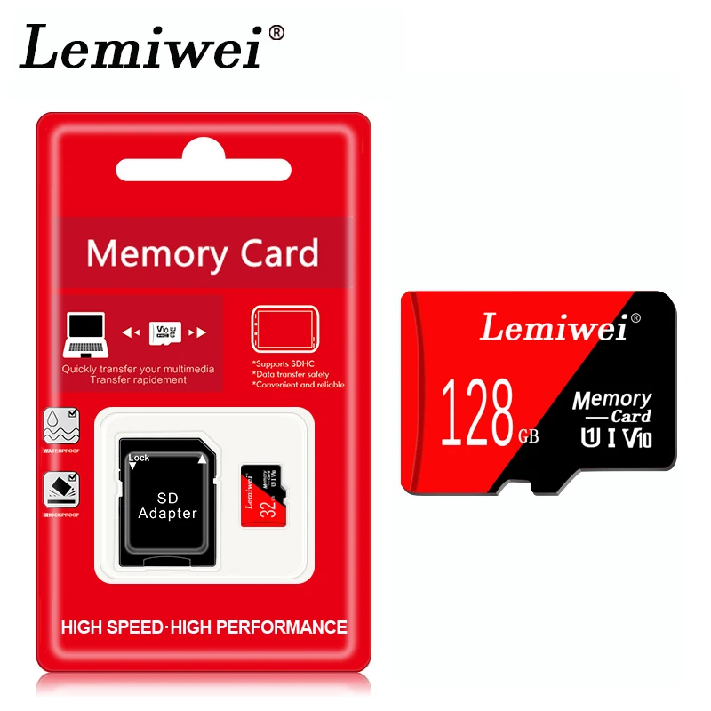 Micro SD ,   Micro SD class10 8   , 16   , 32 , 64 , 128  TF -  Microsd- Mini SD