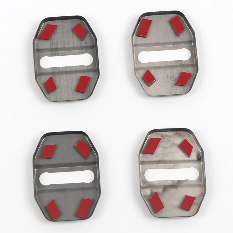 

For Dodge Charger 2011-2020 Stainless Car Door Lock Buckle Decoration Rustproof Protector Cover Auto Acessories