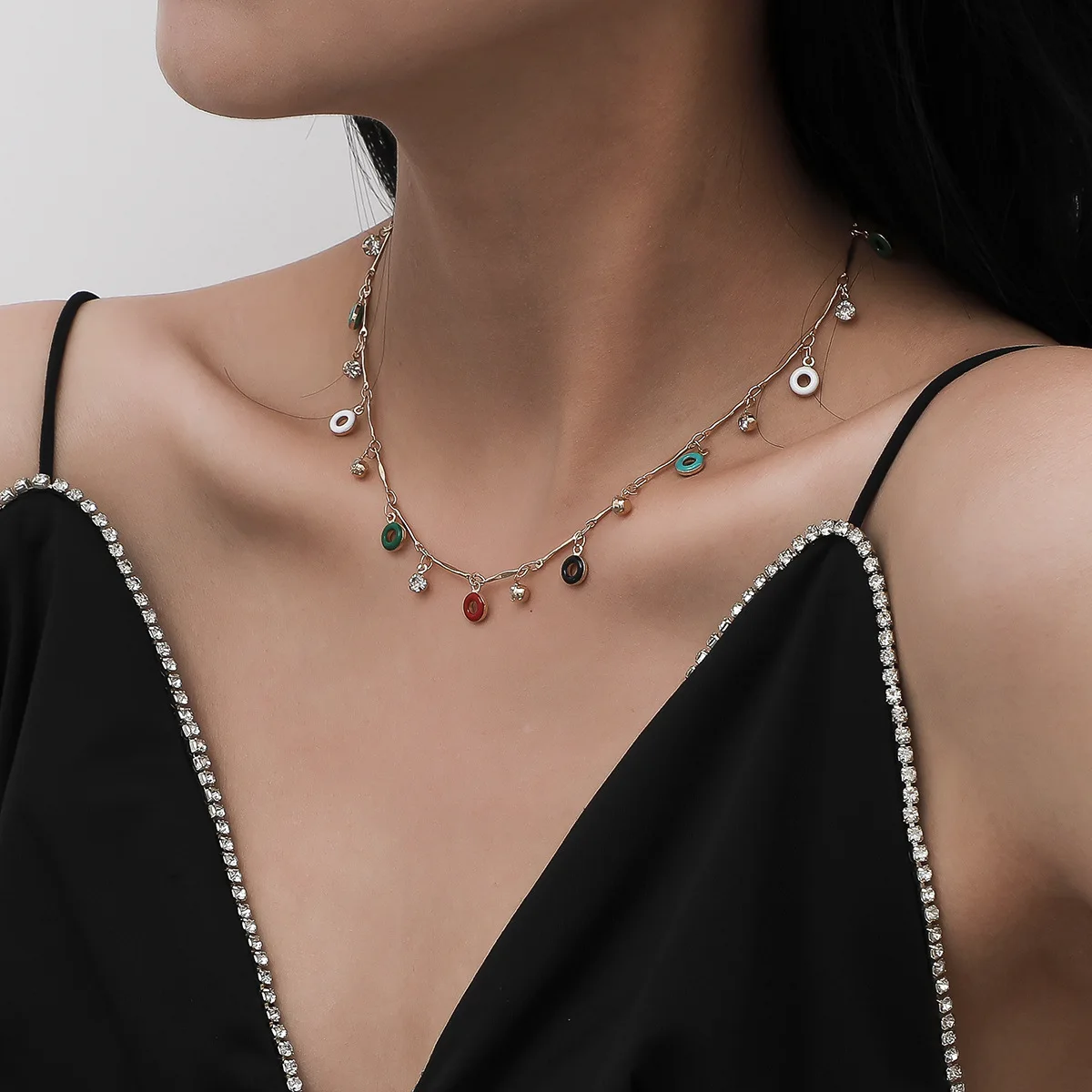 Горячая Распродажа ювелирных изделий с характерным Цирконом ожерелье модное