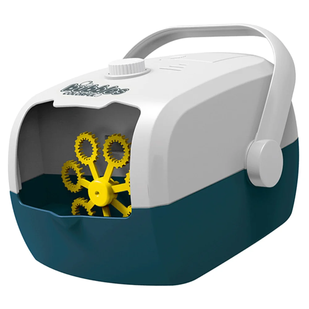 

1PC Hand-held Bubble Machine Automatic Electric Bubble Maker Atmosphere Creating Bubble Maker Funny Kids Bubble Making