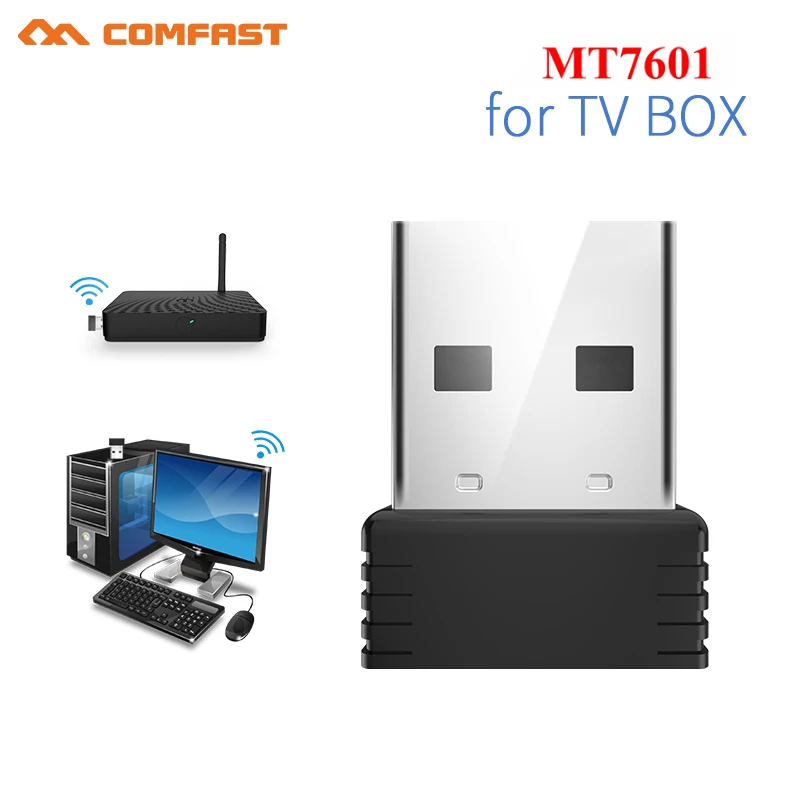 Мини USB Wifi адаптер 802.11b/g/n антенна 150mbps беспроводной приемник ключ MT7601 сетевая