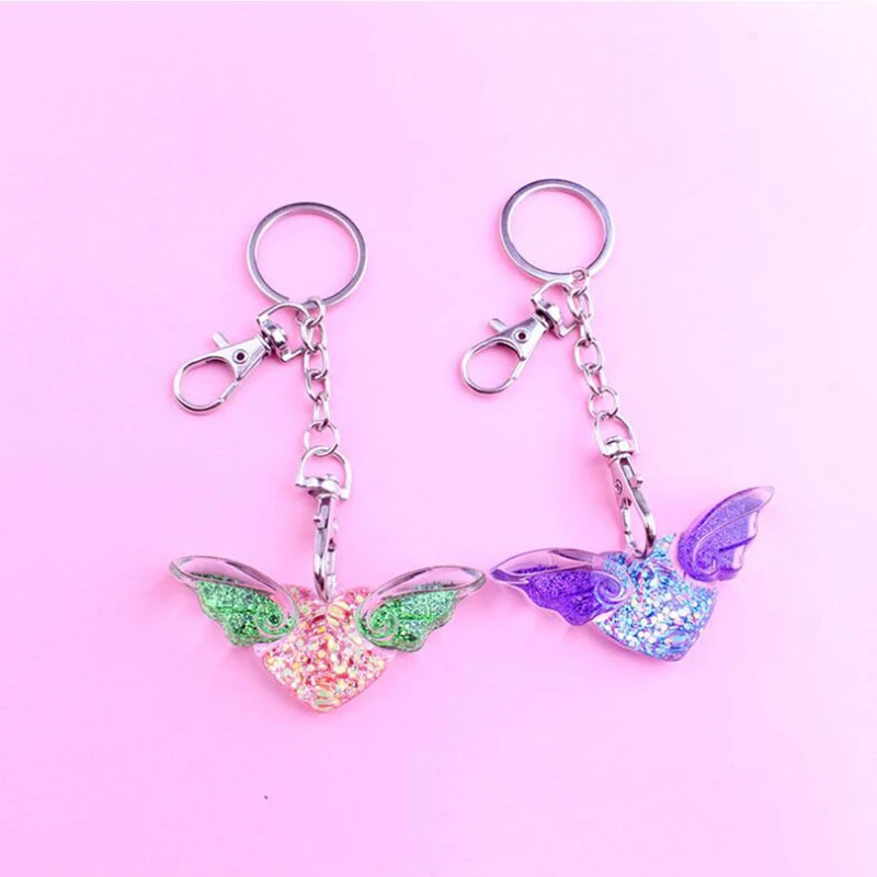 Модный брелок в форме сердца женский кошелек очаровательные аксессуары подарок