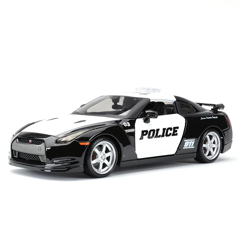 Maisto 1:24 Nissan 2009 GT-R R35 спортивный автомобиль статические литые автомобили
