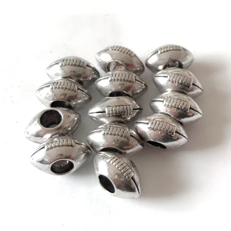 10 шт. цинковый сплав Европейские Бусины Сделай Сам зимний трикотажный спортивный