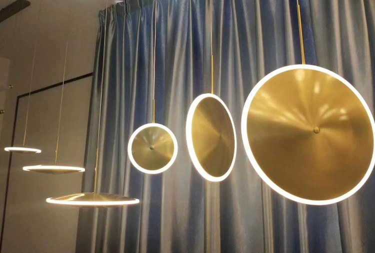 1 шт. датские креативные светодиодные подвесные светильники полосы НЛО лампа бар