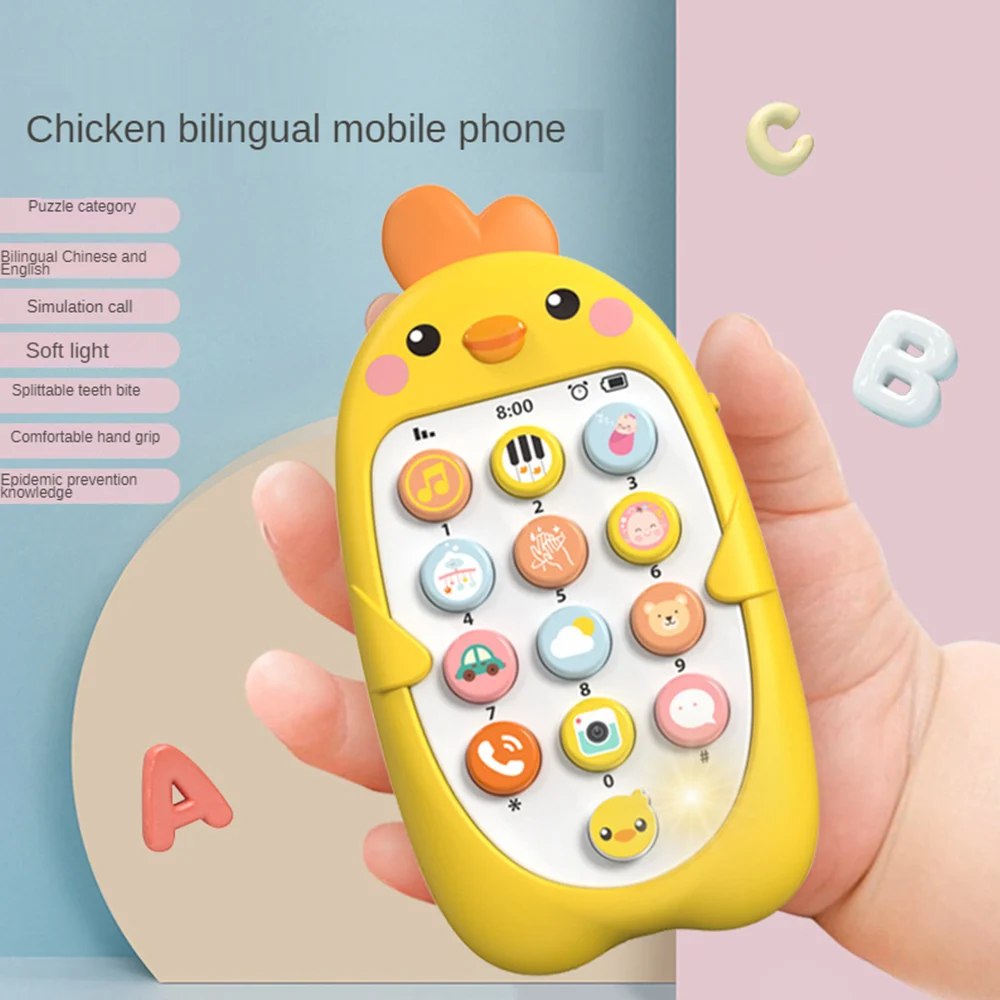 

Child phone interactive toys smart toys Educational toys toy phone for kids 3 year 8 years learning learn to read Talking toys