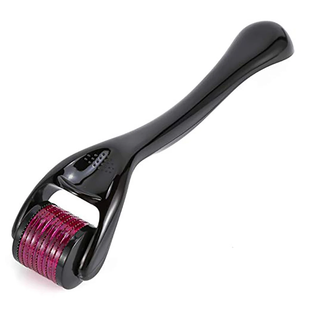 Premium Derma Roller 0.25mm Microneedle Roller Facial Roller 540 Titanium Micro Needle Cosmetic Beauty Tool Instrument (0.25mm)