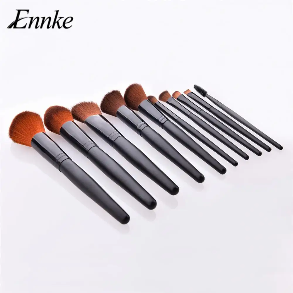 ENNKE ресниц основа кисти для макияжа 10 шт./партия микро щетки Макияж Румяна