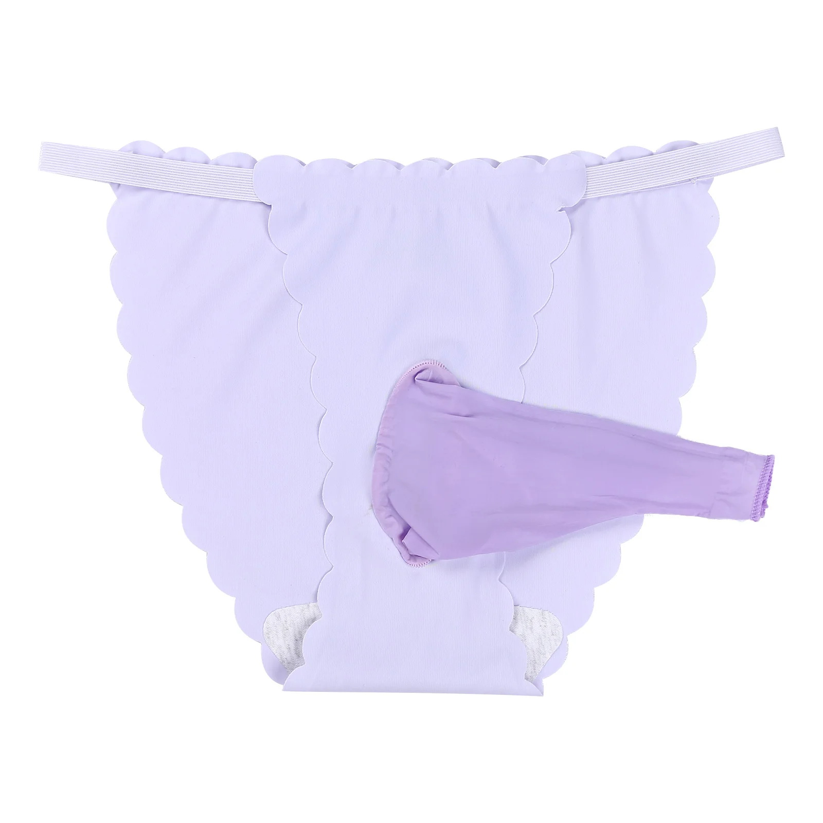 

Gay Mens Lingerie Sissy Underwear Low Waist Bulge Pouch Sexy Briefs Seamless Thongs Lightweight Elastic Waistband Underpants