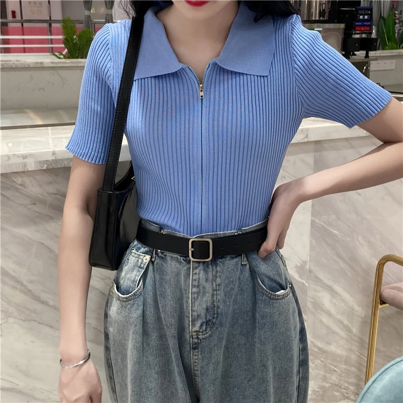 Весенне осенняя одежда с застежкой молнией и чувство дизайна ниши хлопковая