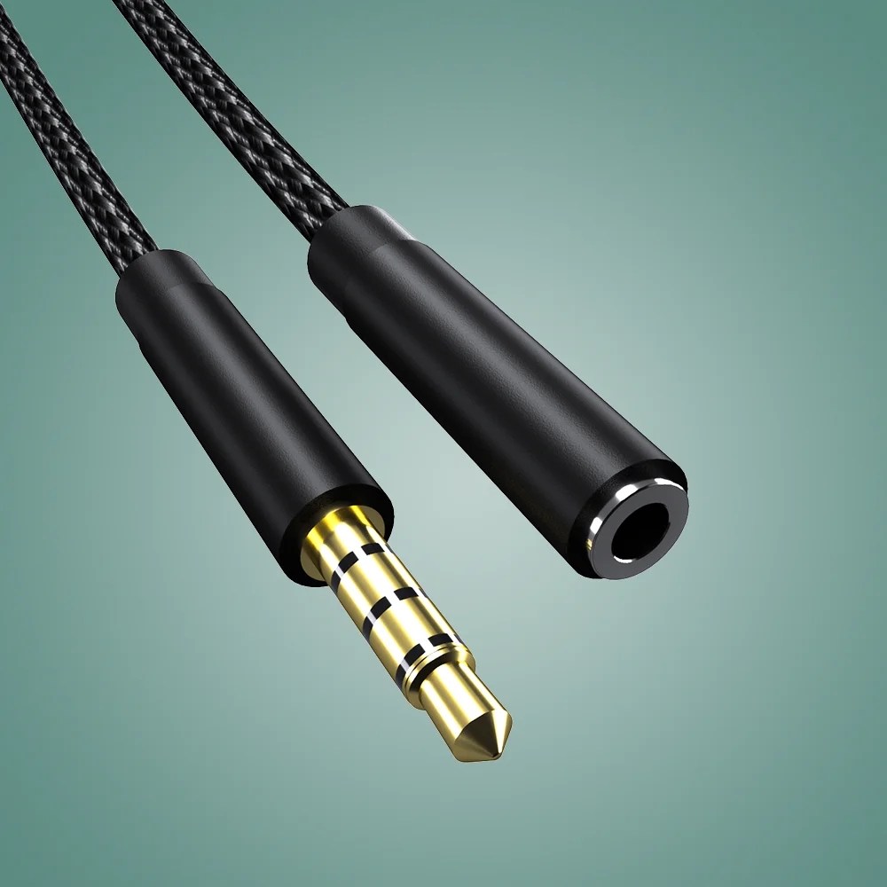 

3.5 aux jack audio extension cord jack to jack aux cable for MP3 MP4 computer laptop stereo male to female 3.5mm aux cable
