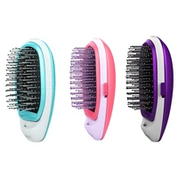 irui 1pc portable electric ionic hairbrush dual ionic hair brush scalp massager styling combs for all hair types