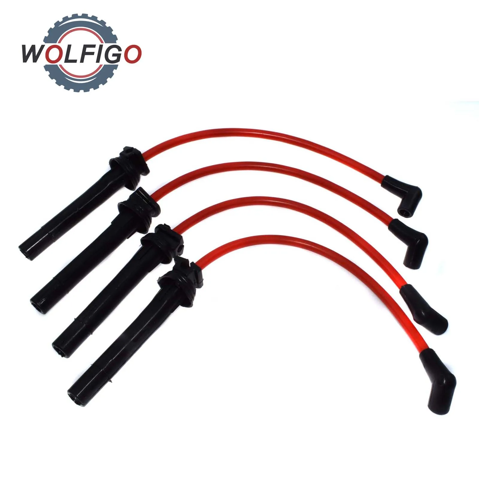 WOLFIGO набор кабелей зажигания для гонок 4 шт. 10 2 мм 1 6 л BMW Mini Cooper 2002 2003 2004 2005 2006|Набор