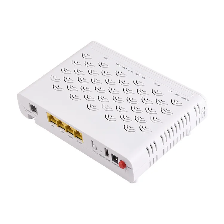 Лучшая цена 6 шт./лот F660 ONT б/у gpon 1 порт ge 1GE + 3FE WIFI ont GPON ONU | Мобильные телефоны и