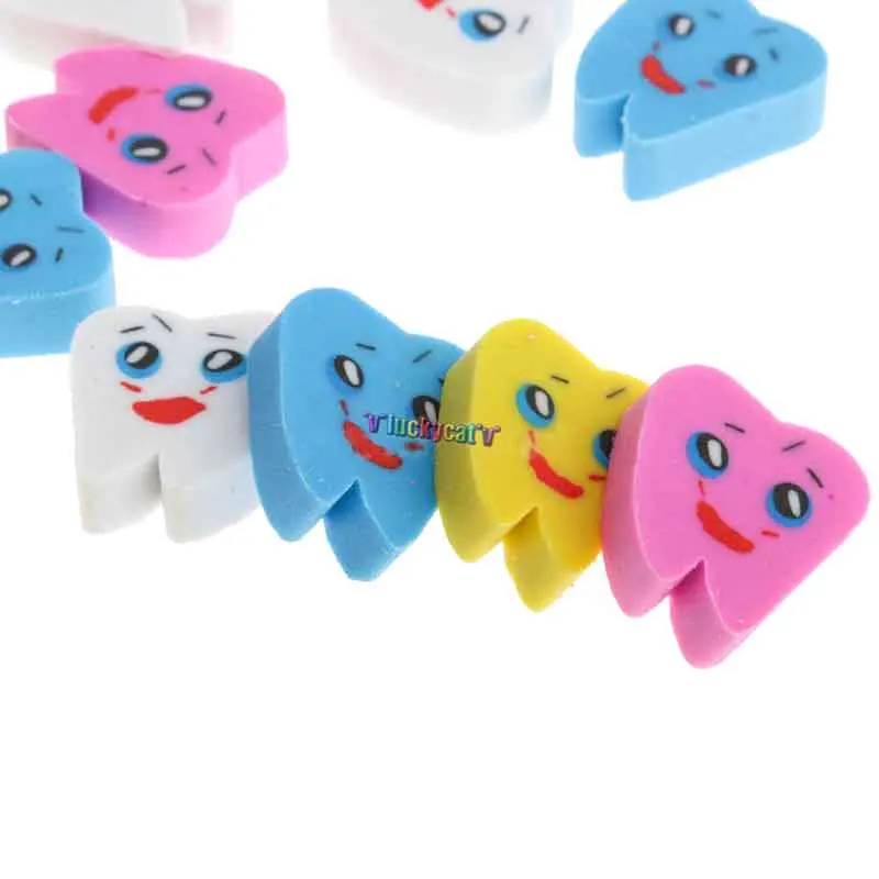 50 шт./пакет резиновые ластики для зубных протезов стоматологическая клиника